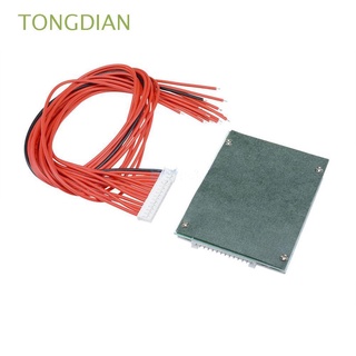 TONGDIAN Protection Integrated Circuits Board Overcharge Printed Circuit Board Battery Protection Board Cell Module Over Current Over Discharge BMS Short Circuit 13S 35A 48V Balance Circuits Board/Multicolor