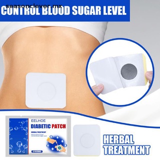 clever 6 pzs/juego de almohadillas de tratamiento de parches naturales naturales para diabéticos estabilizar el nivel de azúcar en sangre.