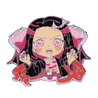 Demon Slayer - Nezuko! Pin Kimetsu No Yaiba Anime Manga Badge Cutest Demon!