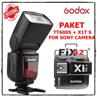 Godox TT600S TT-600S HSS paquete Flash para Sony A7II A7 A7R A7S A6000 ETC.