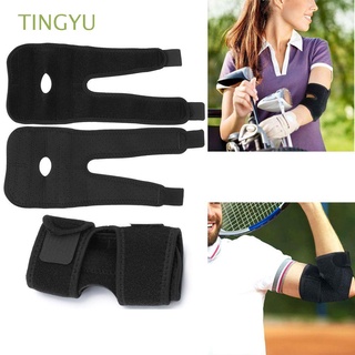 TINGYU Elastic Muscle Protective Adjustable Tendonitis Belt Elbow Support Arm Brace Pain Band Wrap Sportswear Accessorie Tennis Sports Arthritis Bandage