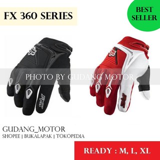 Guantes black 360 fox 360 - guantes Cool touring motociclista