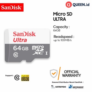Tarjeta de memoria Sandisk Micro SD/Sandisk de 64 gb/Micro SD/64GB