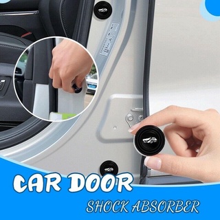 Yomi shop 8pcs puerta de coche amortiguador junta silenciosa a prueba de sonido de goma amortiguador Universal de automóviles junta de absorción de golpes (1)