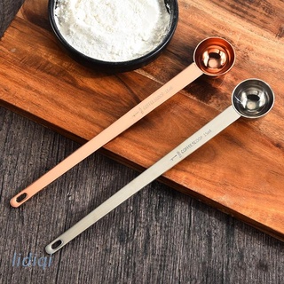 lidiqi cuchara medidora de cocina de mango largo 15ml cocina hornear leche en polvo