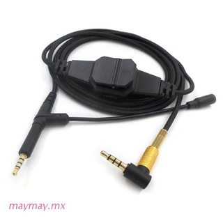 mayma cable de audio para auriculares -bose qc25 qc35 oe2 ae2 700 nylon trenzado para auriculares -jbl e30 e55bt auriculares