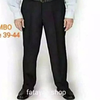 Último »pantalones de Material grande para hombre JUMBO/trabajo/oficina/oficina/FORMAL/estándar/Cdinal CDL <