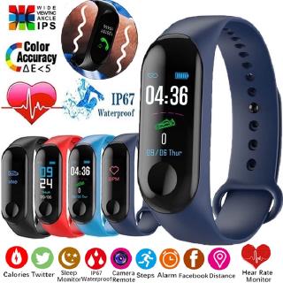 M4 IP67 impermeable Smart Watch Smart Band Bluetooth M3 Fitness Tracker deporte Monitor de frecuencia cardíaca Monitor de oxígeno en sangre pulsera para hombres mujeres