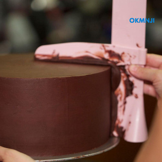 OKM - raspador ajustable para decoración de pasteles, Fondant, alisador para hornear (2)