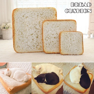 Bread Cats Bed Toast Bread Slice Style Pet Mats Cushion Soft Warm Mattress Bed for Cats Dogs