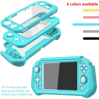 2021 Nuevo Para Nintend Switch Lite Cuerpo Completo Ergonómico Antideslizante Carcasa Cubierta Guardias Para Nintendo Mini Consola Rosa KE (1)