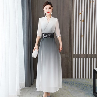 Chino Tradicional Hanfu Mujer cheongsam Vestido 2022 Harajuku retro Y Elegante De