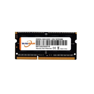 DDR3L 8GB 1600mhz Pc3L-12800 204pin Laptop Memory Module Black Memory Module