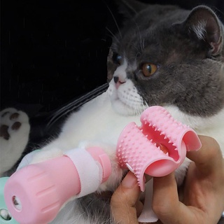 tangshang - guantes de silicona para gatos, antiarañazos, garra de gato, cubierta de pie, 4 piezas, guantes de baño, garra de casa, multicolor (6)