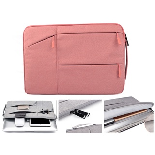 Bolsa de bolsillo de nailon impermeable de 15 pulgadas, color rosa