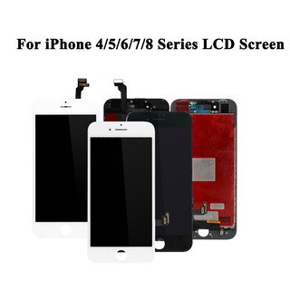 Para iPhone 4/4S/5/5S/5C/6/6S Plus/7/8 SE Pantalla LCD Digitalizador De Táctil Piezas De Reparación Panel De Repuesto