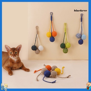 BL-Pet juguete con cuerda colgante resistente a mordeduras Sisal gatos cuerda juguete para mascotas suministros