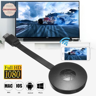 G2 WiFi inalámbrico Dongle TV Stick compatible con HDMI HD 1080P Miracast DLNA Cast receptor de pantalla para iOS/Android YouTube