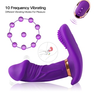 cansi 10 frecuencias vibrador portátil para mujer punto g vibrador juguetes sexuales con control remoto
