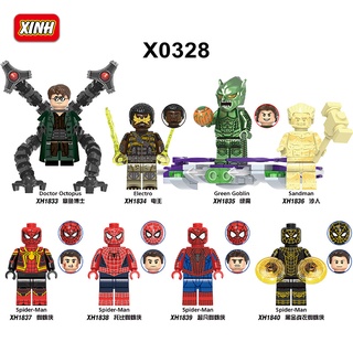 Spiderman No Way Home Lego Minifigures Bloques De Construcción X0328