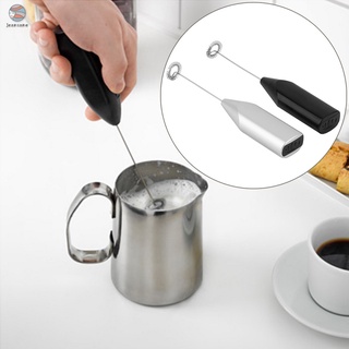 Espumador de leche inalámbrico de mano espumador capuchino Maker Latte Espresso Chocolate café Metal mezclador de cocina práctico protector