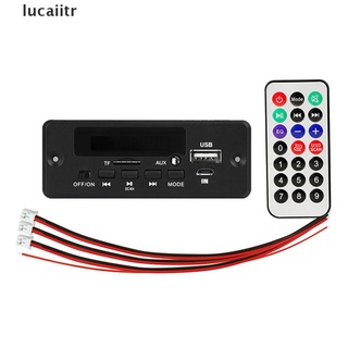 [lucaiitr] Bluetooth MP3 Player Decoder Board Amplifier Module Support TF USB AUX Recorders .