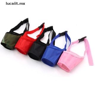 【lucaiit】 Adjustable Breathable Safety Dog Muzzles Anti-Biting Anti-Barking Anti-Chewing [MX]