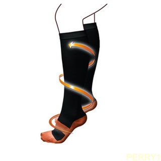Nylon Pressure Compression Stockings Varicose Vein Leg Relief Pain Knee High Support Socks