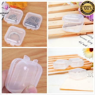 joyero/xijing2 mini caja de almacenamiento de plástico transparente