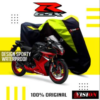 Vixion Verza CBR 150R GSX Xabre R150 Tiger sport motocicleta cubierta (amarillo)