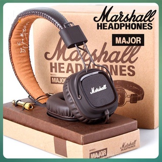The Stock Marshall auriculares de cuero profesional estéreo ruido DJ Hi-Fi bajo oscuro auriculares