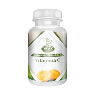 Vitamina C Premium 90 Capsulas 500 Mg Ya' Ax Vida 100% Puro (1)