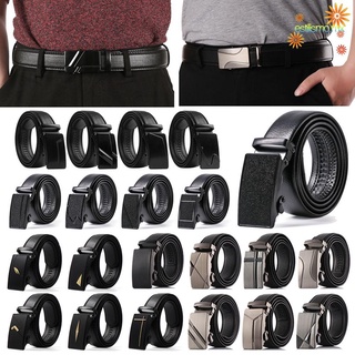 estilismo - cinturones de cuero de lujo para cinturón de trinquete, hebilla automática, correa para hombre, moda, cintura de alta calidad