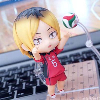 TOMOCHI lindo figura de acción PVC voleibol Junior figura modelo juguetes miniaturas colección modelo decoraciones de escritorio de dibujos animados Kageyama Tobio #489 Haikyuu modelo de Anime (3)