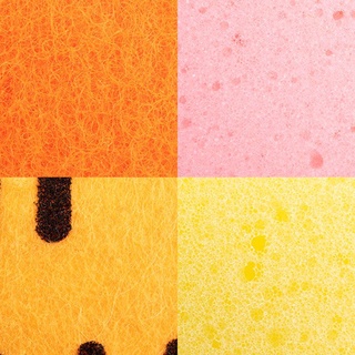 TIANFU Dibujos animados Esponjas de limpieza Doble cara Cepillo limpio Esponja de exfoliante Microfibra Magia Reutilizable Gadgets de|Lavado de platos Hogar Herramientas de cocina (9)