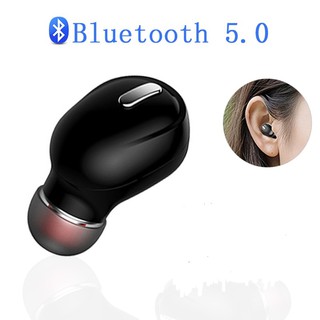 mini reducción de oído intraauricular inalámbrica x9 con bluetooth 5.0 cómoda reducción de ruido para usar sonido 3d (1)