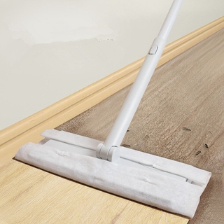Trapeador de polvo electrostático desechables toallitas de papel para suelo fregona plana herramienta de limpieza del hogar