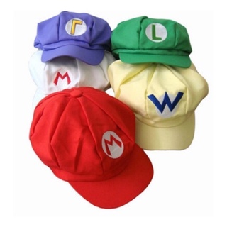 Super Mario Bros Sombrero , Videojuegos Luigi , Gamer 5pcs