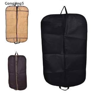 Gongjing5 1X traje de vestir abrigo de ropa de almacenamiento de viaje bolsa de transporte de la cubierta de la percha Protector nuevo, MY