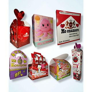 cajas de regalo 14 de febrero frases de amor San Valentín 18 cm amigos mamá (3)