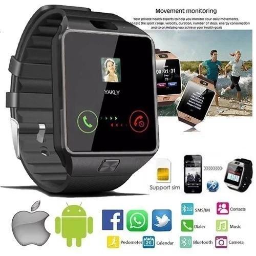 Reloj inteligente Dz09/U9 con Bluetooth/reloj pulsera y soporte tarjeta Sim De memria