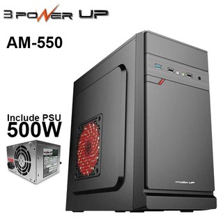Micro ATX AEROMAX con PSU 500w oficial Power Up caso