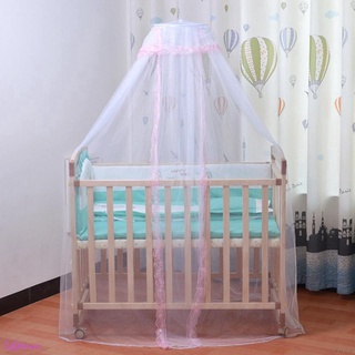 Baby Mosquito Net Foldable Lightweight Royal Court Mosquito Cover With Lace For Baby Cot (6)