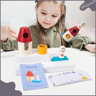 [Sell Well] Children Wooden Puzzle Building Block Child Brain Development Souptoys Construction Toy Board Game Assembly Wooden Toys