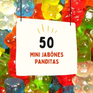 50 Mini Jabónes Panditas
