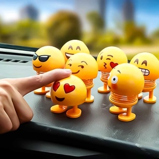 Divertido emoji bailarín para auto