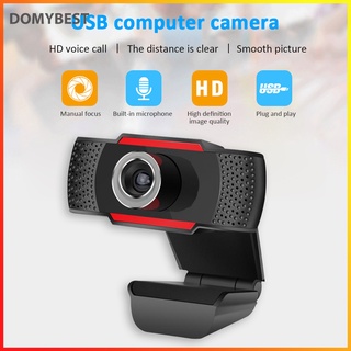 (Domybest) T2 HD 480P 720P 1080P cámara Web con micrófono + Mini trípode USB Webcam