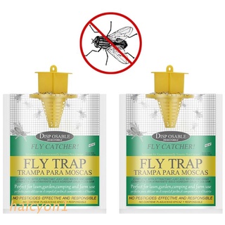 halcy - bolsa de mosca para colgar moscas, captura de moscas, bolsa de matar moscas, para control de plagas, jaula de mosca, bolsa de captura de moscas