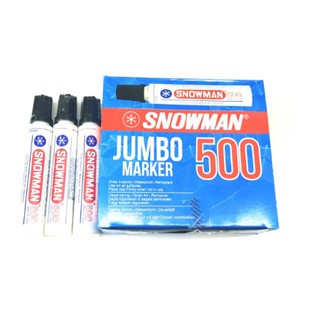 Jumbo permanente muñeco de nieve marcadores 500