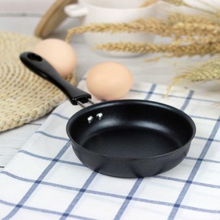 Mango antiadherente de hierro sartén de cocina desayuno huevo panqueque olla utensilios de cocina (3)